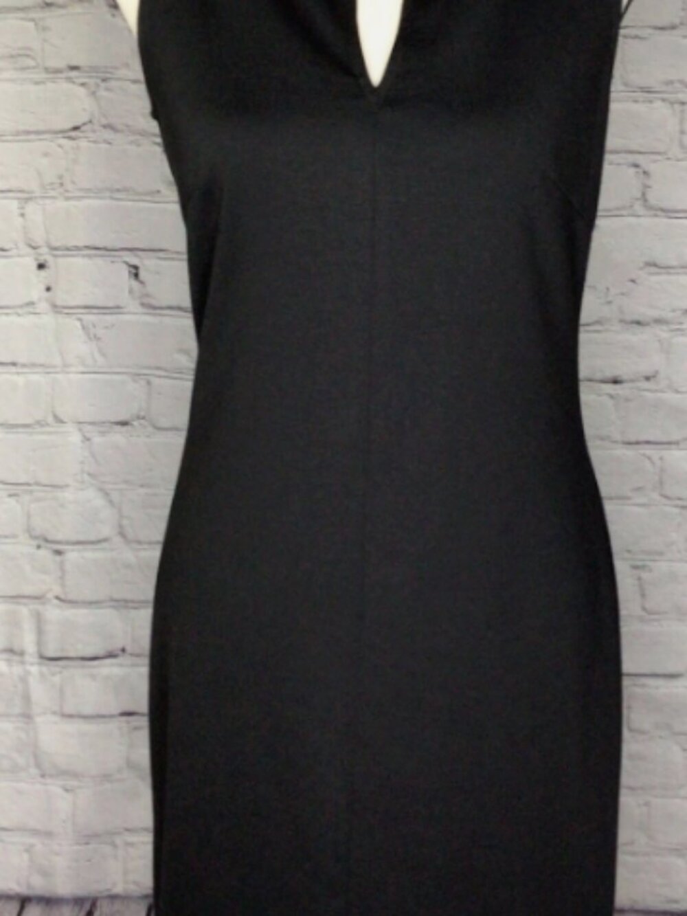 Banana Republic Black Sleeveless Cocktail Sheath Dress